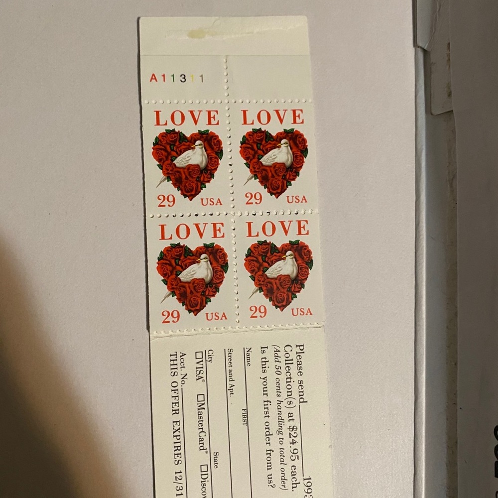 Vintage Love 29 Stamps